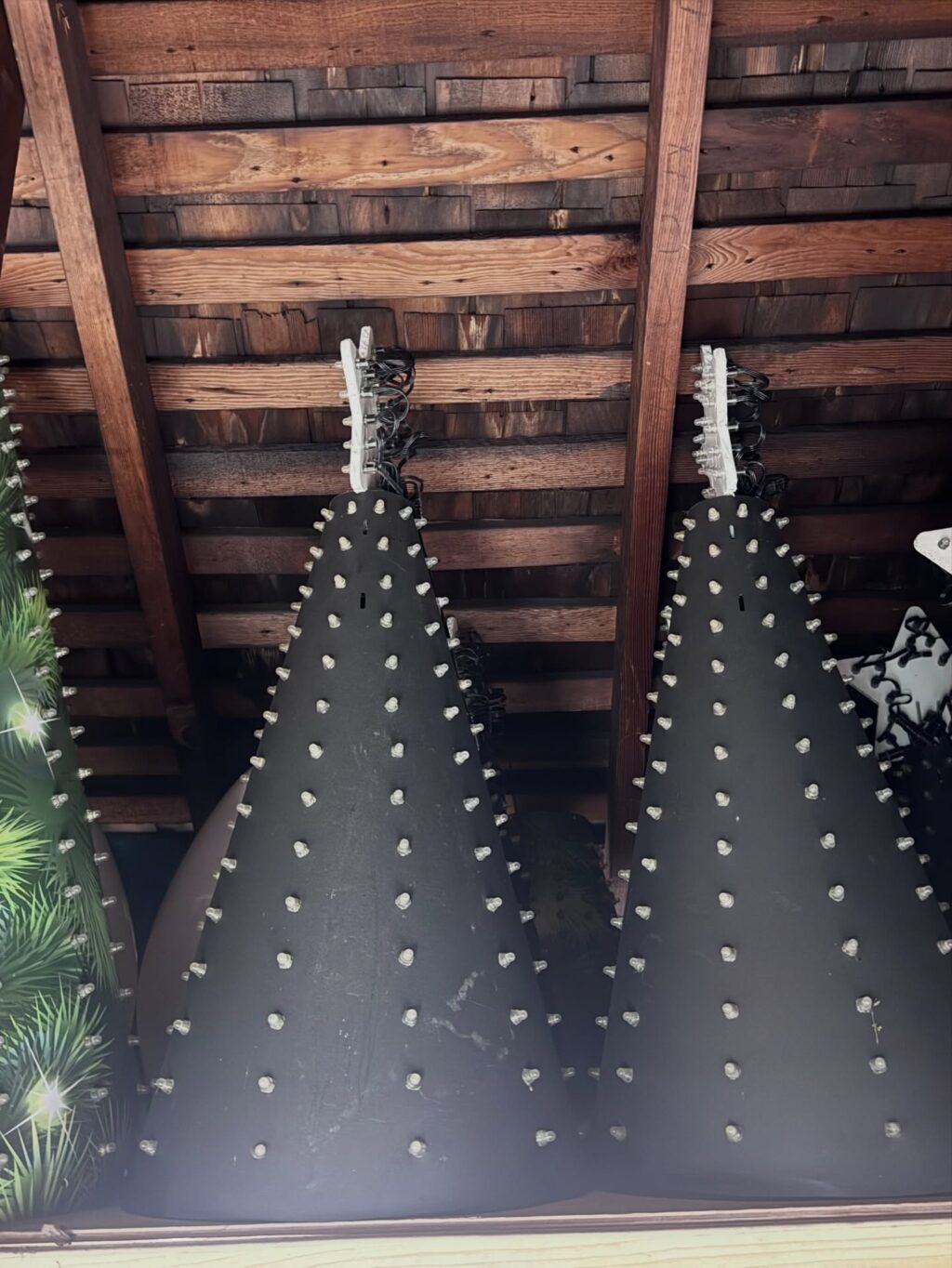 Behind every glowing holiday show is a garage that silently does the most, and has absolutely seen some things. 👀

Everyone always asks how long it takes to setup. 
No one asks about the teardown, the Tetris level stacking, or the moment you realize you might actually be out of space. 

This is only a small fraction of the controllers, wiring, props, and mystery bins that make the show happen. 

Let the organization Olympics begin.