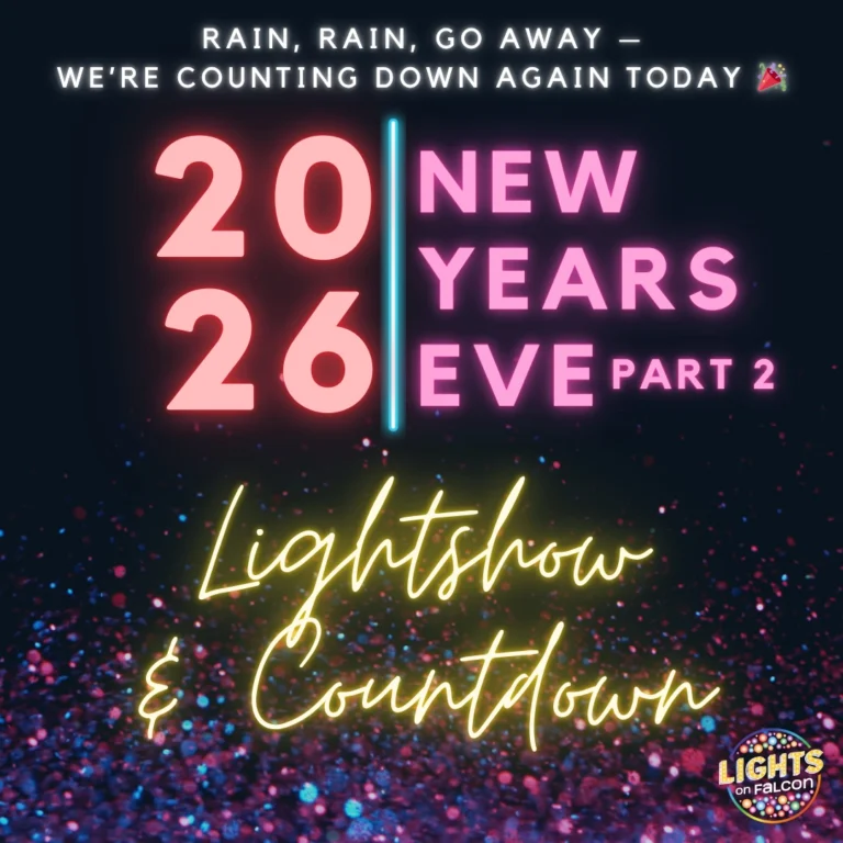 Rain showed up uninvited, but so did a lot of you. ☔💡
Thank you for celebrating NYE with us anyway.
And if the weather chased you home early, don’t worry — we’re doing it again tonight. Same countdowns, hopefully less drizzle 🎆